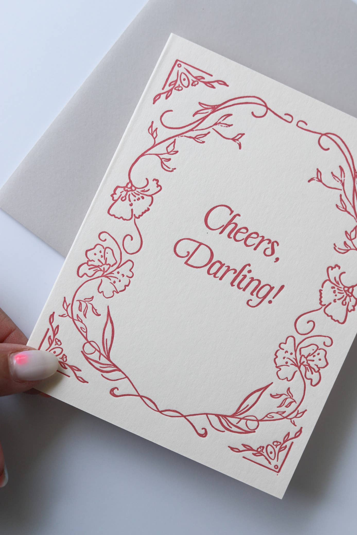 Ashley Frye Studio – wholesale Everyday greeting card – Cheers, Darling!6
