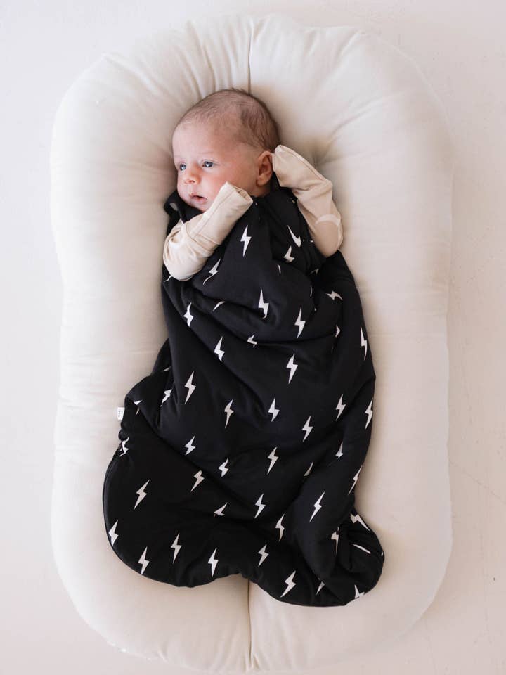 Forever French Baby - Wholesale Sleepsack - Baby - Bamboo Sleep Sack | Midnight Lightning Bolt7