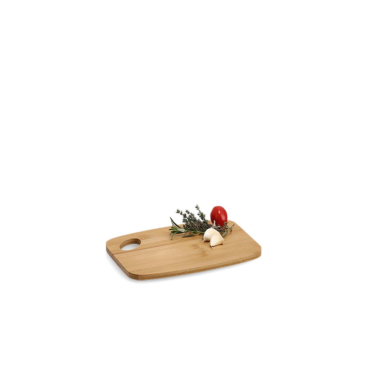 nature Planche à découper M avec trou poignée, en bambou en vente sur Faire1