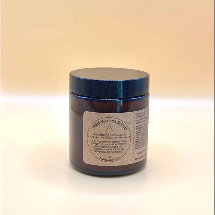 WILD WOODS △ Resurfacing Face Scrub for wholesale by NuRevealSkincare