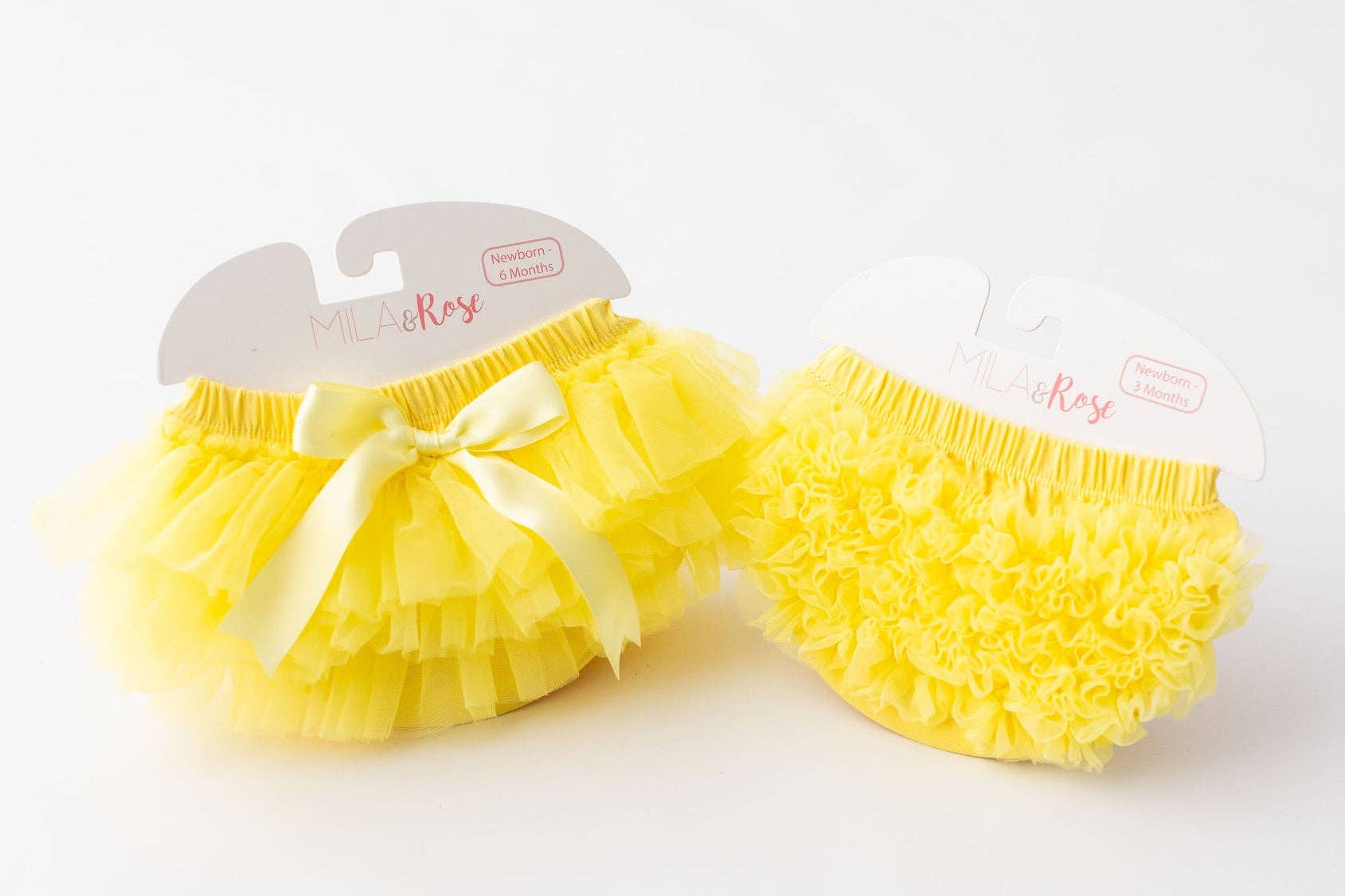 Mila & Rose - Wholesale Tutu - Kids - Yellow Ruffle Tutu Bloomer1