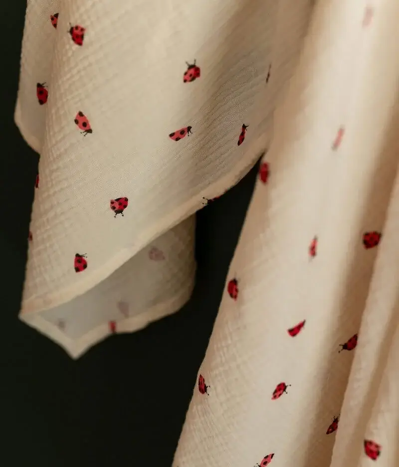 Manufacture des bébés français - Wholesale Swaddle - Baby - Long Ladybugs6