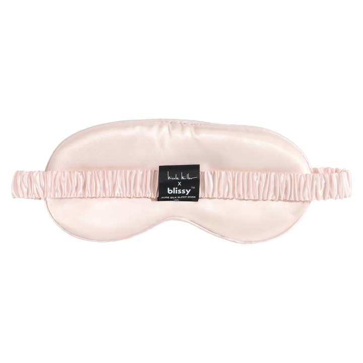 Blissy - Wholesale Sleep/Eye Mask - Sleep Mask - Nicole Miller - Mauve Cheetah4