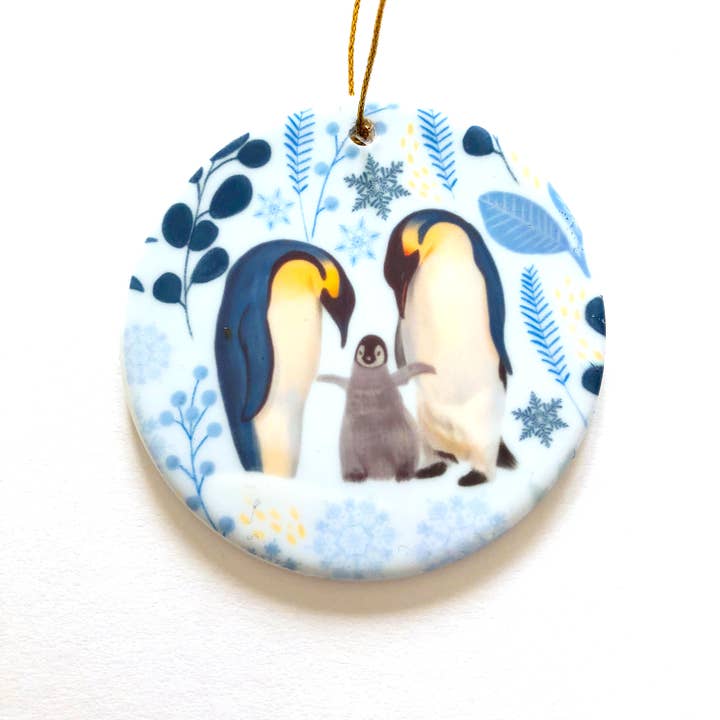 Fawn and Flo Designs - Wholesale Ornament - Penguin Christmas Tree Ornament