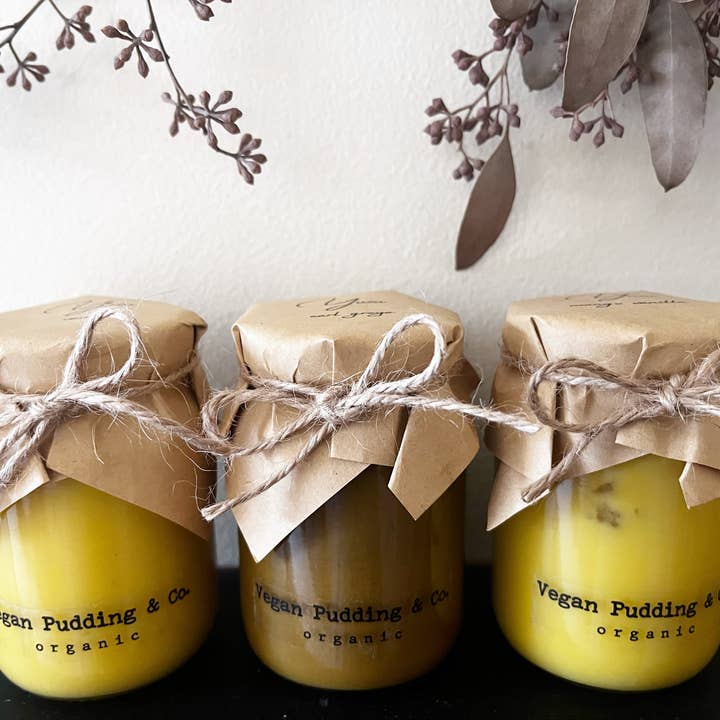 Variety Pack of Vegan Pudding yuzu for wholesale by Vegan Pudding & Co.