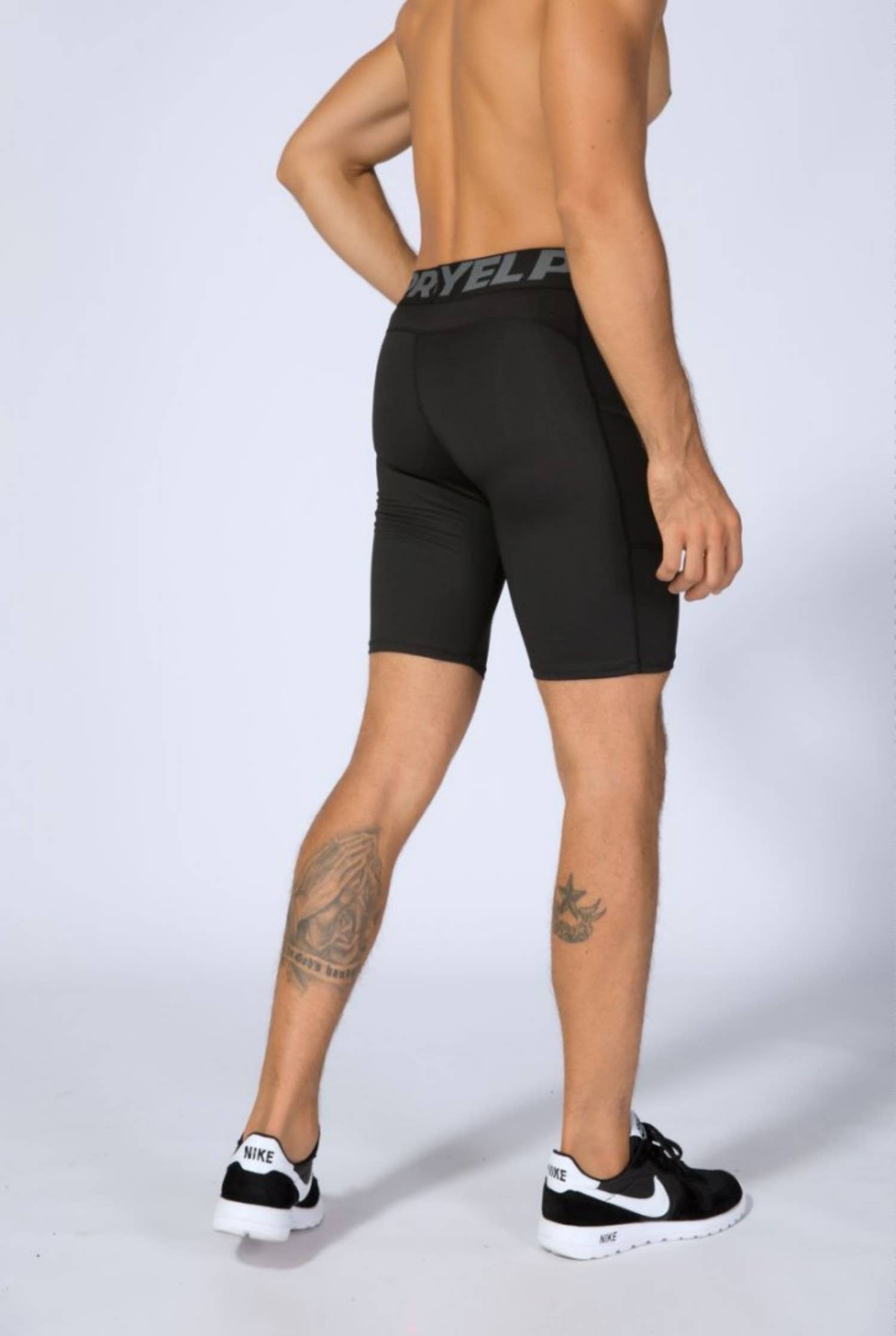 Active by Anna-Kaci - Venta al por mayor Pantalones cortos deportivos - Hombre - Pantalones cortos de compresión para hombre con cintura ancha3