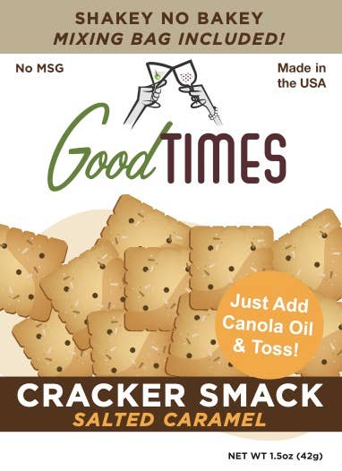 Good Times - Wholesale Crackers - Cracker Smack® Salted Caramel w/ FREE Sample1