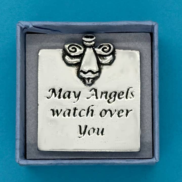 Angel Teeny Plaque (BOXED) for wholesale by Basic Spirit