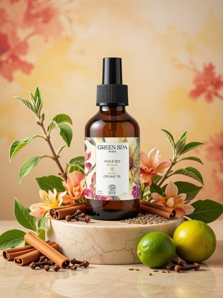 Bärnstensfärgad Bio Olja* för wholesale av Green Spa