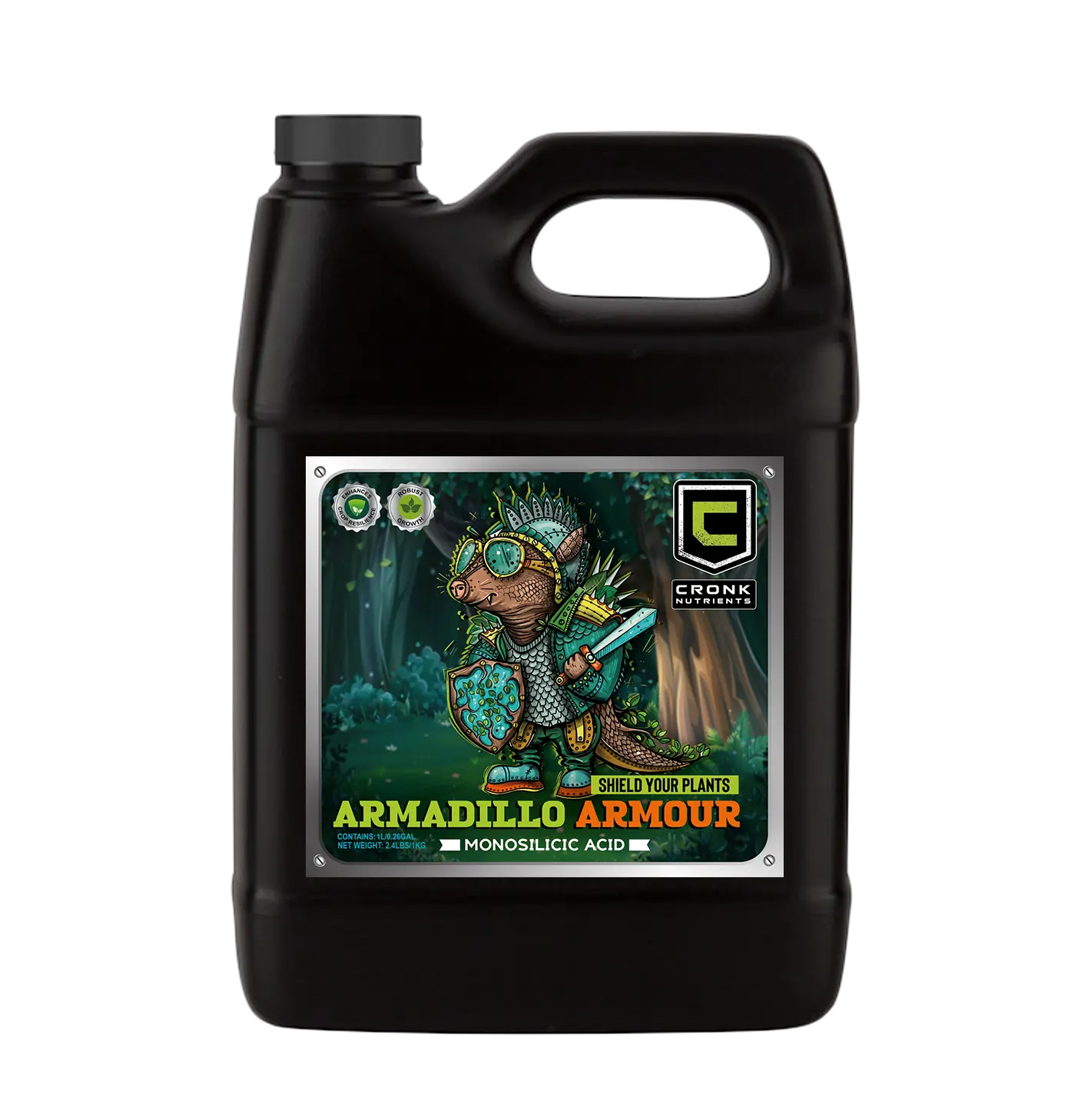 Cronk Nutrients - Wholesale Fertilizer - Armadillo Armour - Monosilicic Acid for Plants Enhance Plant Growth16