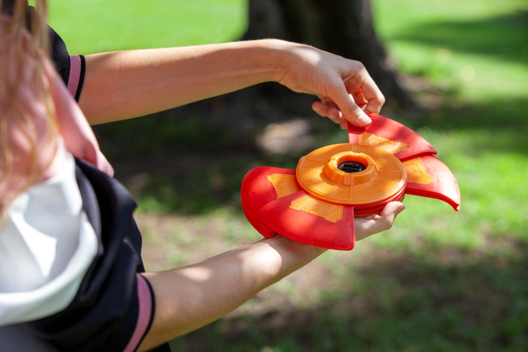 Stream Machine - Wholesale Sporting Game - Kids & Baby - Slider Disc Transforming Flying Disc With Timer1