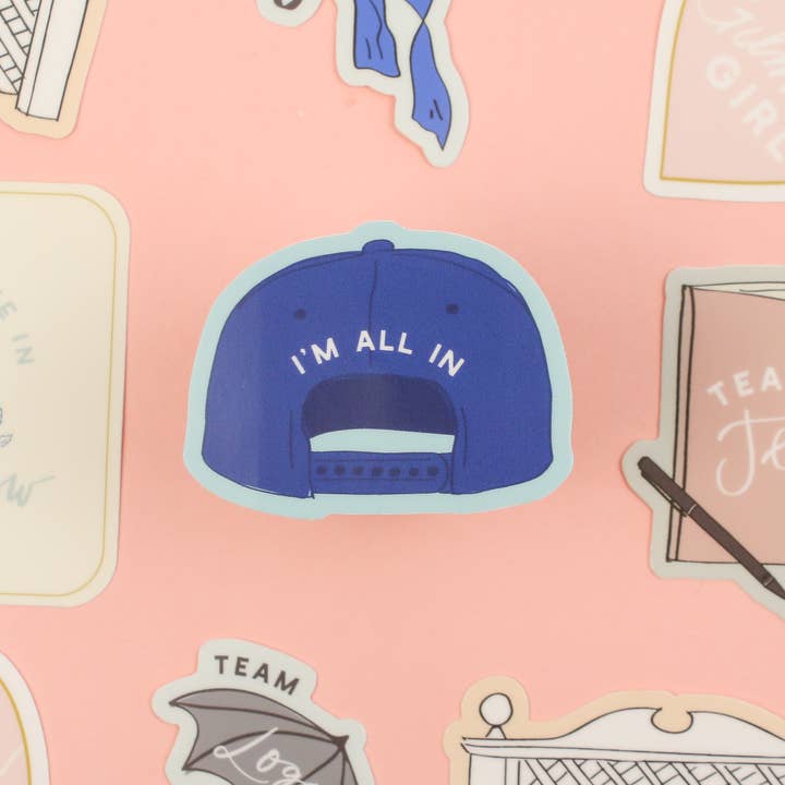 Declaration & Co - Wholesale Sticker - I'm All In - Luke | Gilmore Girls Mini Sticker1