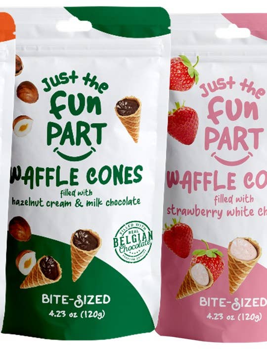 Variety Pack - P.Butter, Hazelnut, Strawberry, Cookie Butter for wholesale by Just the Fun Part