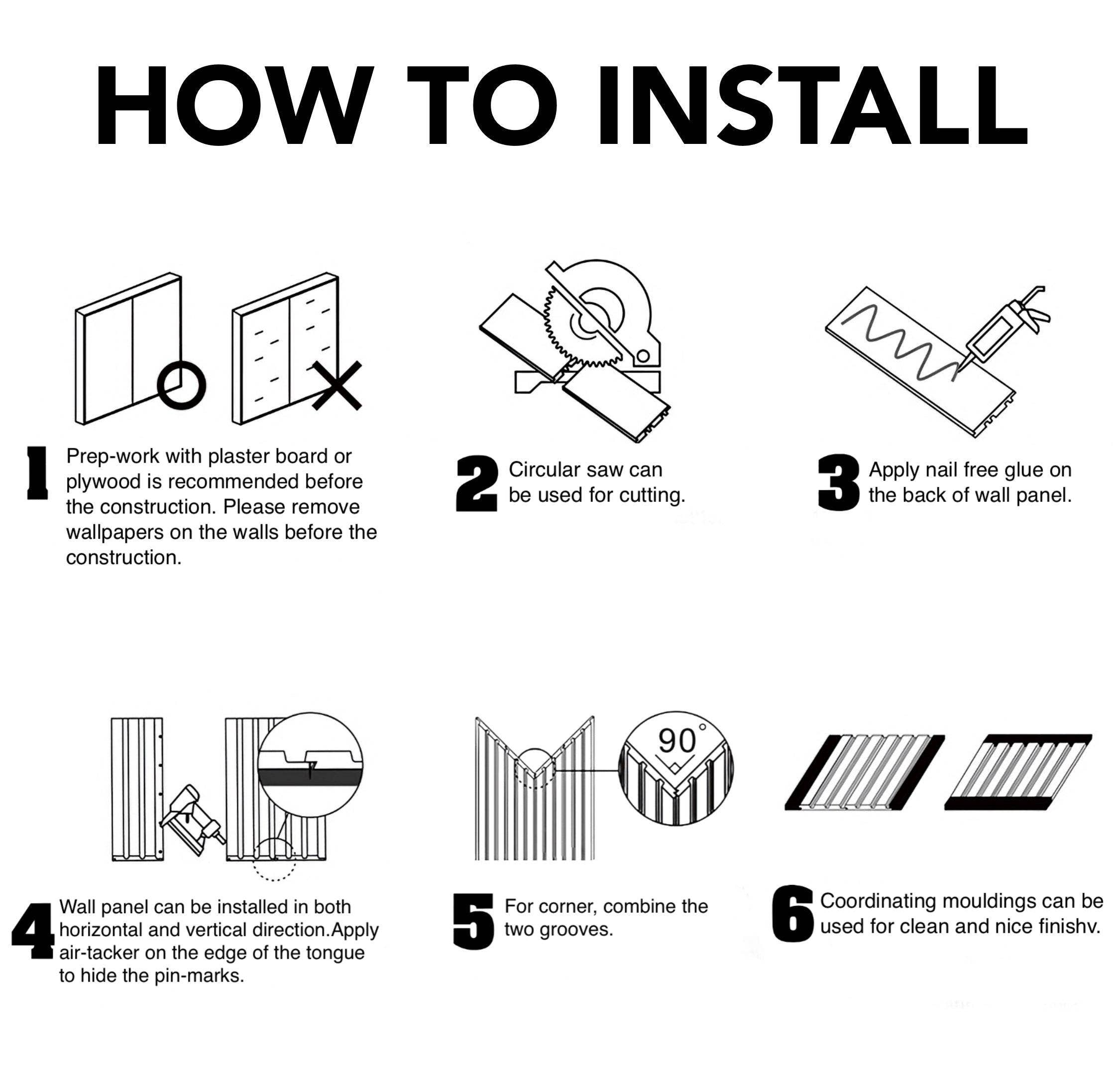 Walloro Luxury Embossed Wallpaper – Engroshandel Pyntepanel – Moderne varm taupe lamelvægspanel, PS vægdekoration til hjemmet - Premium kvalitet4