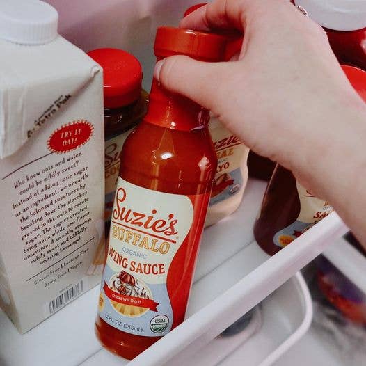 Suzie's Organics and More - Vente Sauces - Sauce à l'aile de Buffalo Bio Suzie's - 12 oz3