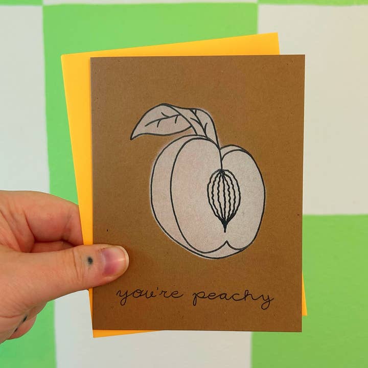 Liebe du bist Peachy Karte für den Großhandel von Chateau Blanche