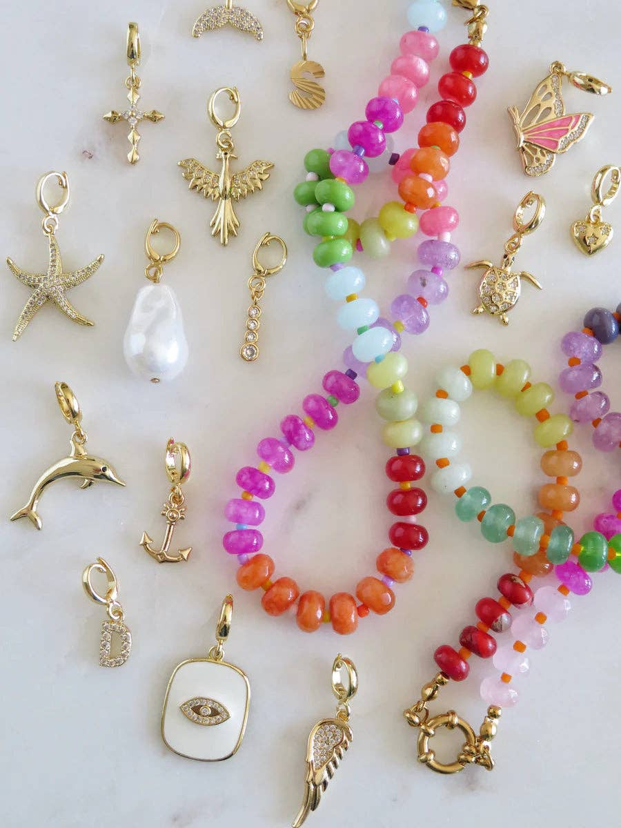 Curated By Suarez - Wholesale Individual Charm/Pendant - Symbolic Clip Charm  - Charms with Hinged Clasp12