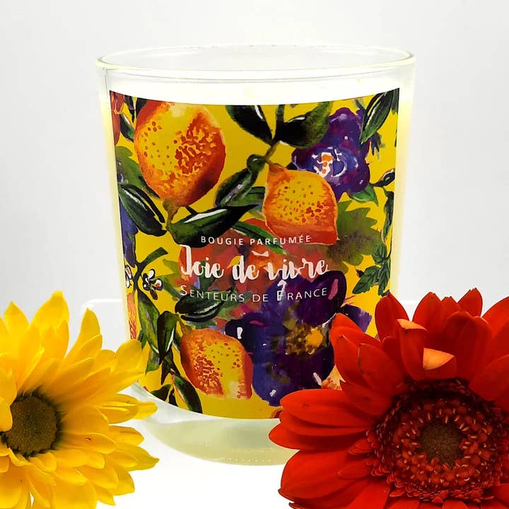 Kerze ohne Box Orangenblüte für den Großhandel von Senteurs De France