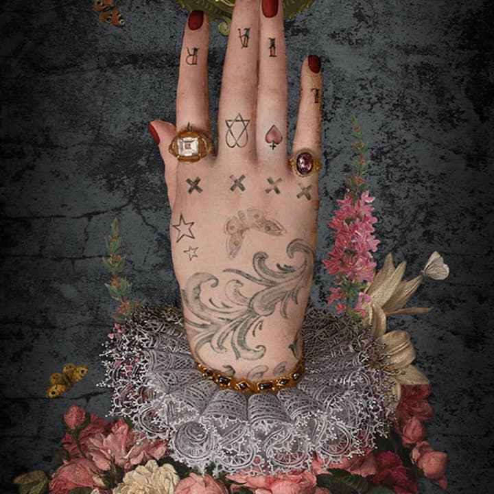 144 Mano Poderosa Wandkleed voor wholesale door Voglio Bene