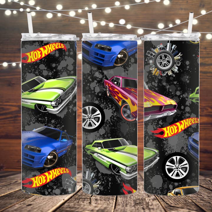Race Cars Tumbler för wholesale av K. I. Designs