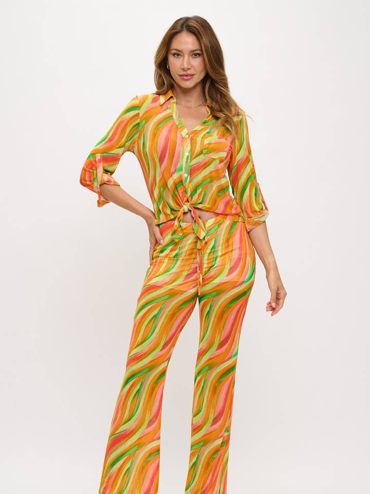 Pants with Drawstring for wholesale by DNA Couture