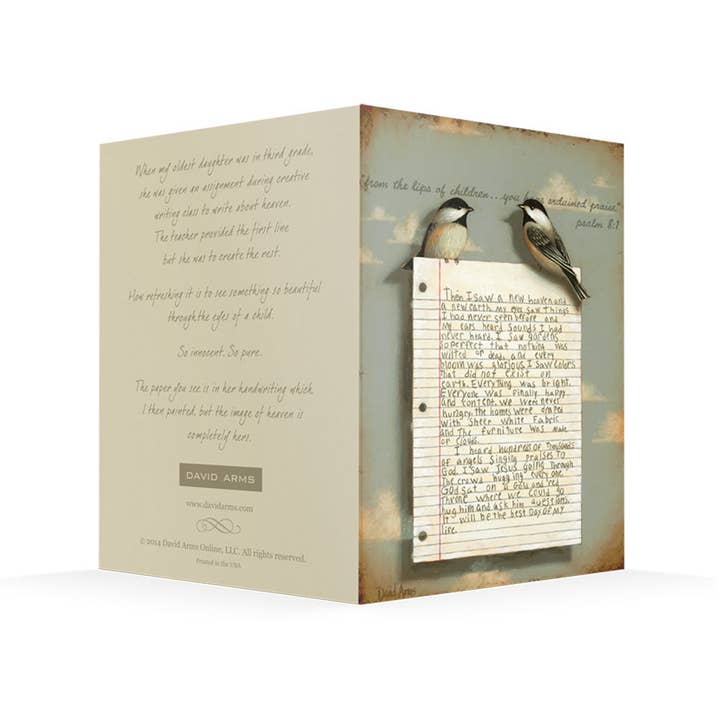 David Arms - Wholesale Everyday Greeting Card - “The Best Day of My Life” Notecards2