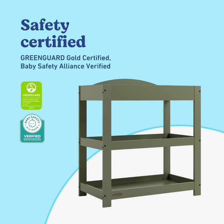 Storkcraft - Wholesale Changing Mat/Pad - Baby - Graco® Customizable Changing Table with Water-Resistant Changing Pad72