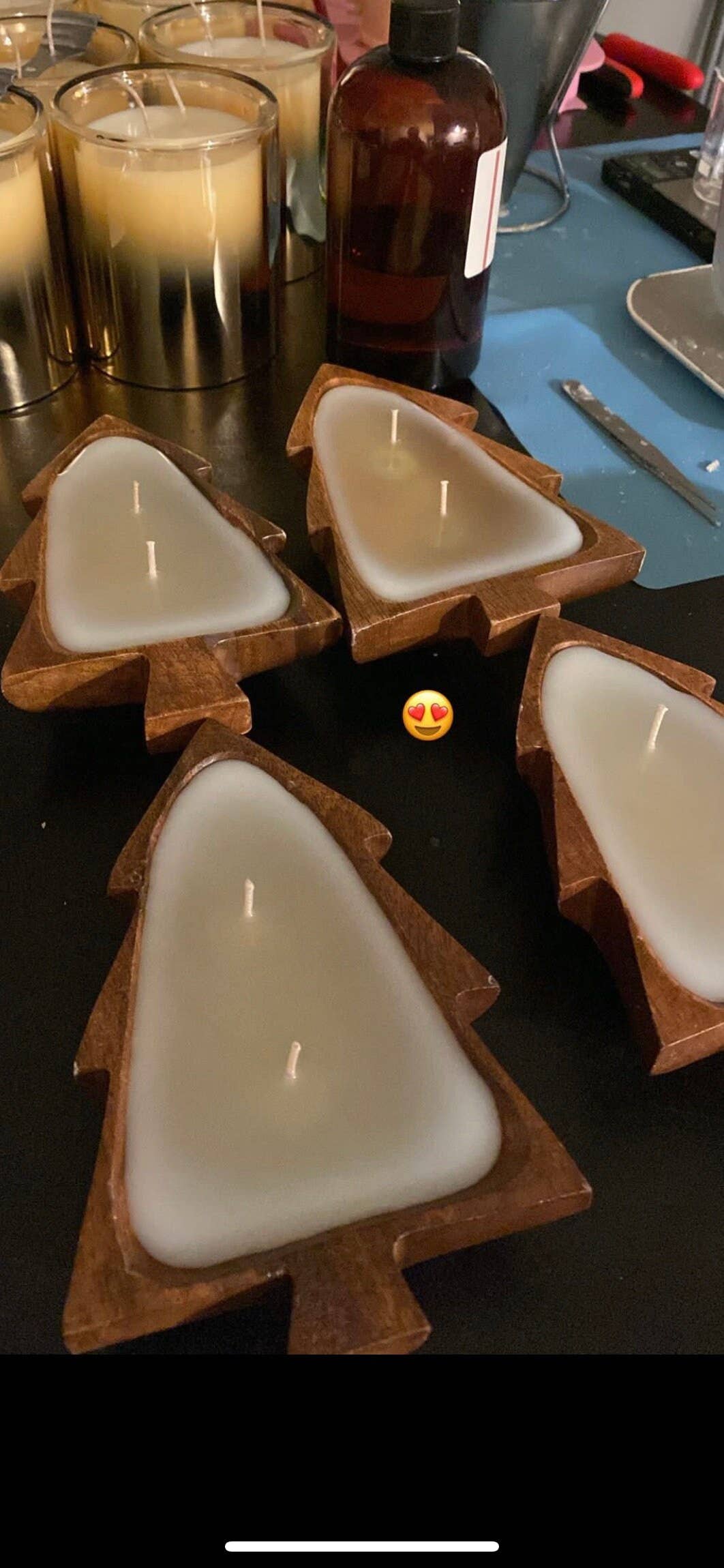 Woodware&Co - Wholesale Decorative Plate/Dish/Bowl - Mini Christmas Tree Wood Bowl9