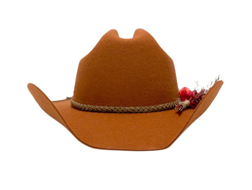 Epoch hats - Wholesale Cowboy Hat - Women's - Australian Wool Felt Western Cowboy Hat with Flower5