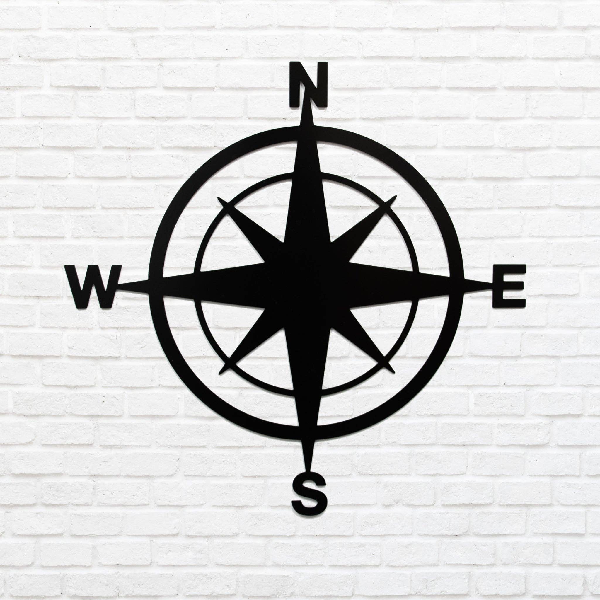 metal-plex – wholesale Wall Accent – Compass - Metal Wall Art1