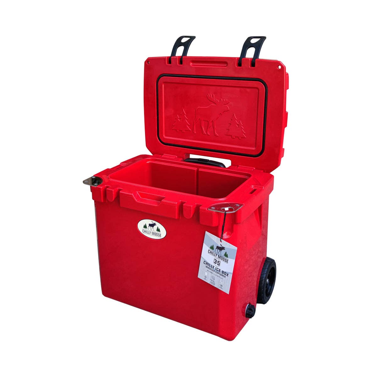 Chilly Moose - Wholesale Cooler/Cooler Bag - 35L Wheeled Explorer Ice Box Cooler4
