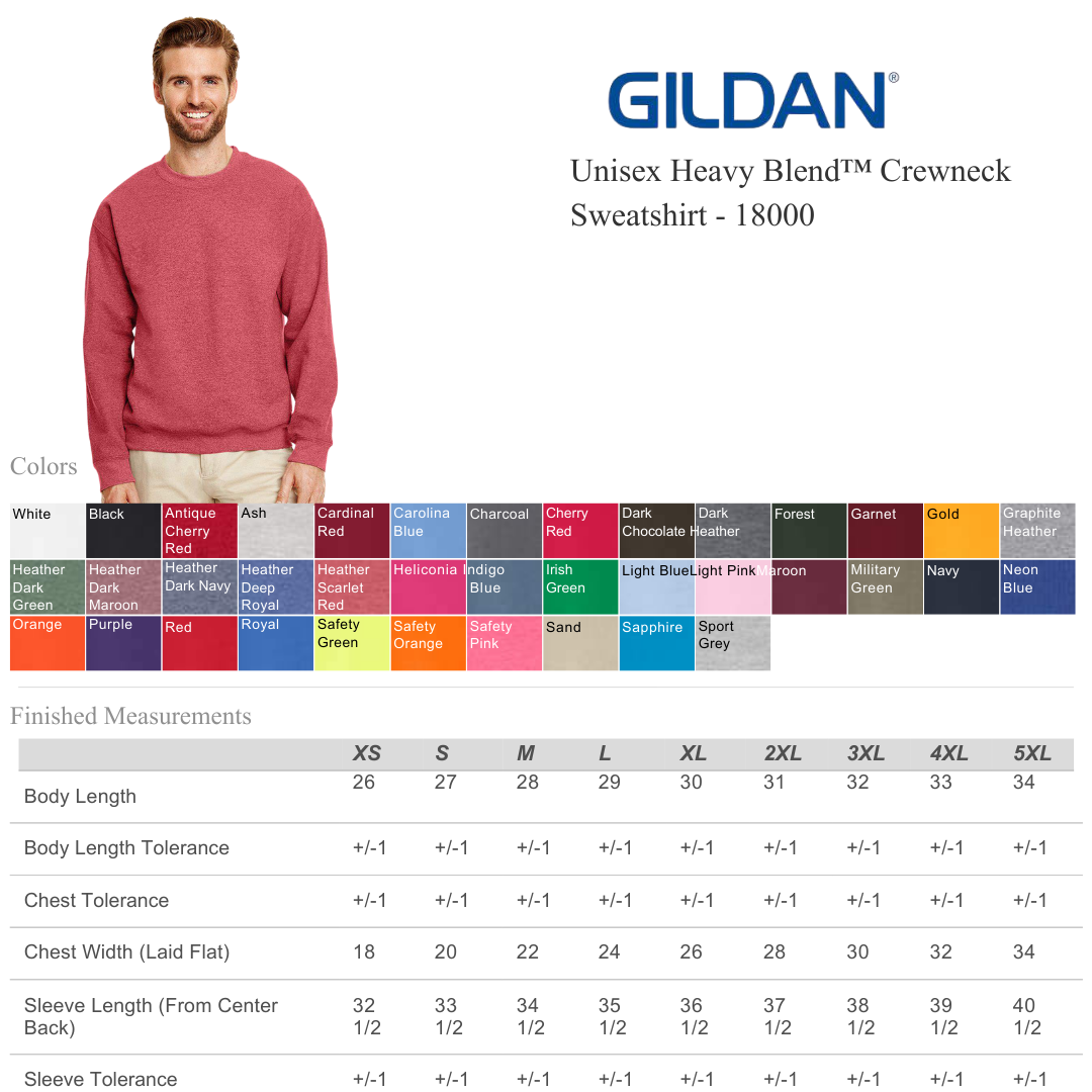 MYES BULK APPAREL – Engroshandel Sweatshirt - Unisex – Premium unisex sweatshirt i kraftig kvalitet | Hverdagsbrug XS–5XL2