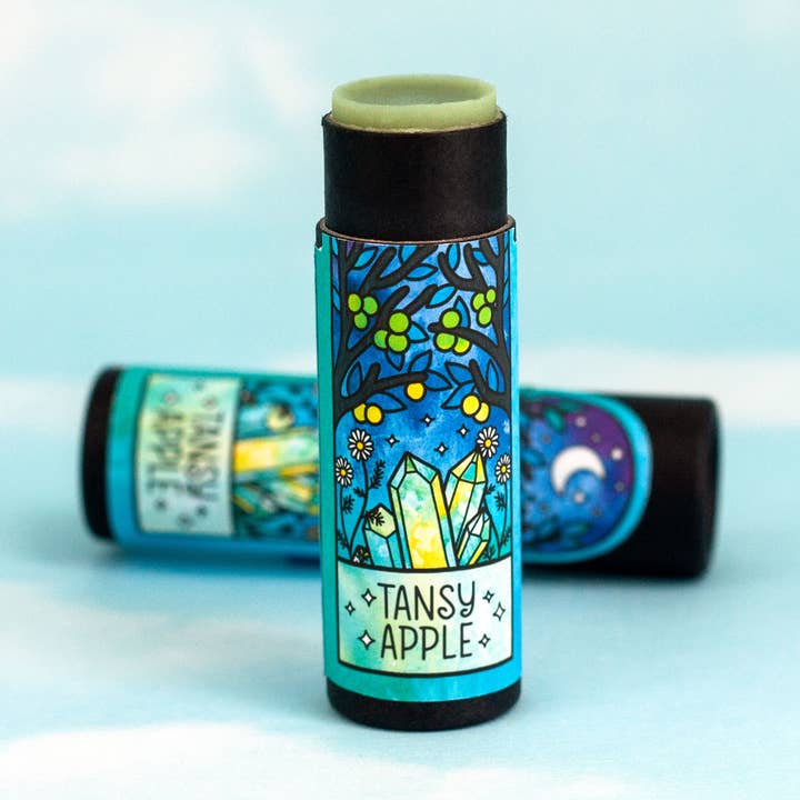 Rachel Beyer - Wholesale Lip Balm - Tansy Apple - Herb-Infused Lip Balm0