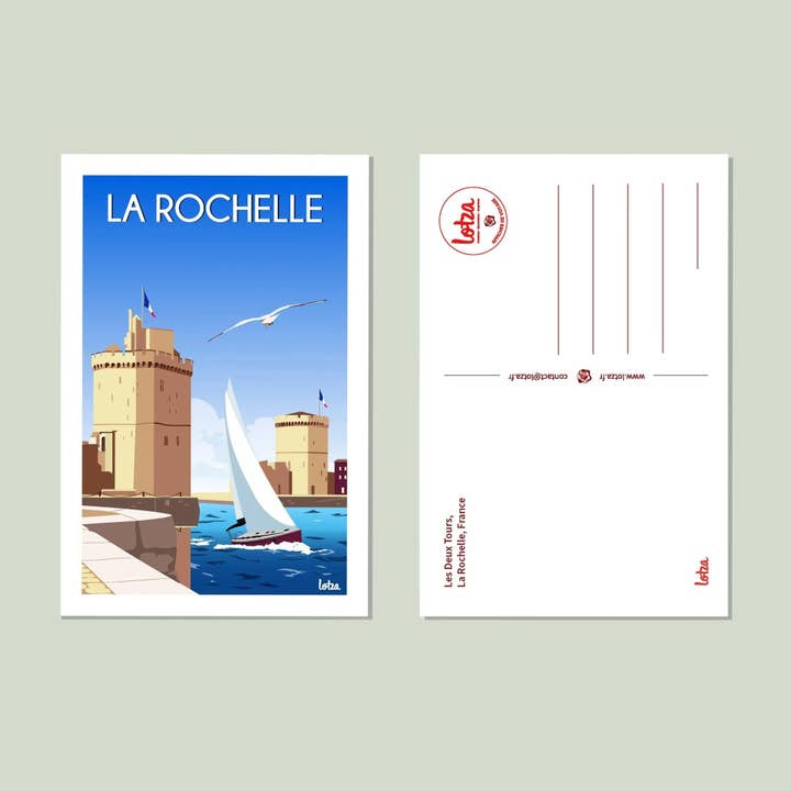 Lotza - Wholesale Postcard - Postcard La Rochelle - The Three Towers1