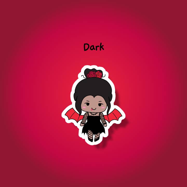 Shine Sticker Studio - Wholesale Sticker - Glampire Sticker DIE CUT Collection4