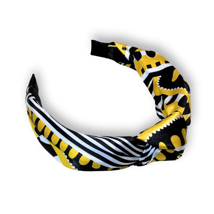 CB Grey - Wholesale Fashion Headband - Women's - The Taylor Game Day Headbands1