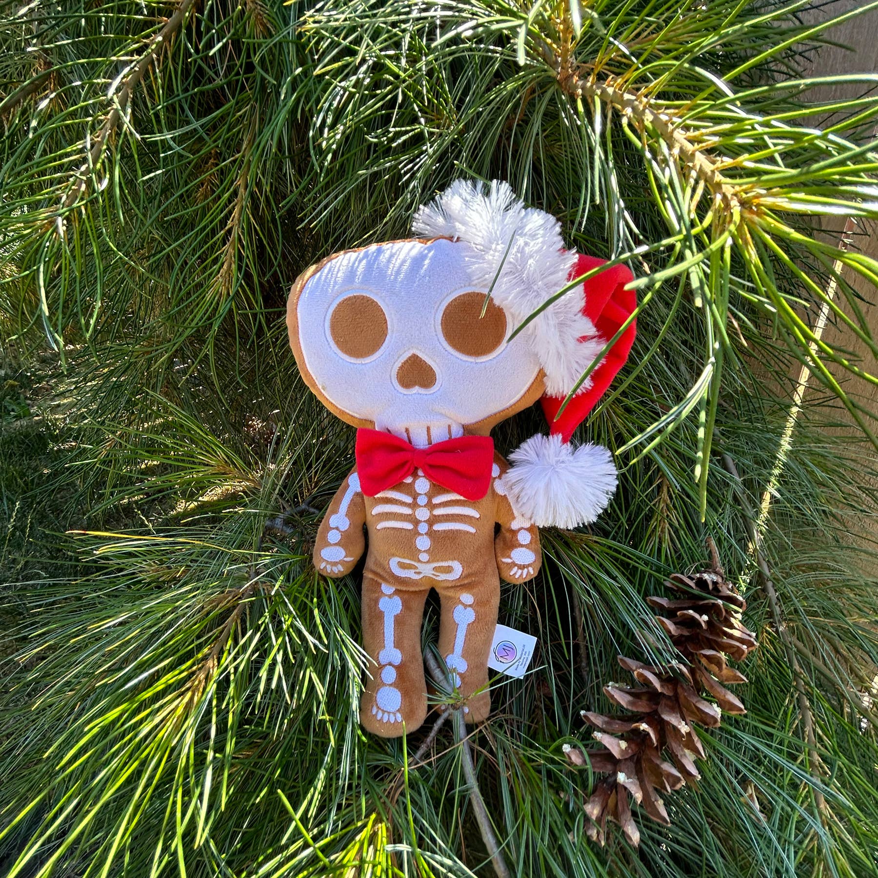 MaterialJill - Wholesale Stuffed/Plush Toy - Kids & Baby - 12" Halloween, Spooky Christmas Plush - GingerDEAD Man2