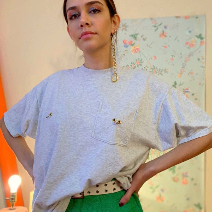 Shop Journal Vintage - Wholesale T-Shirt - Women's - Custom pierced tee6