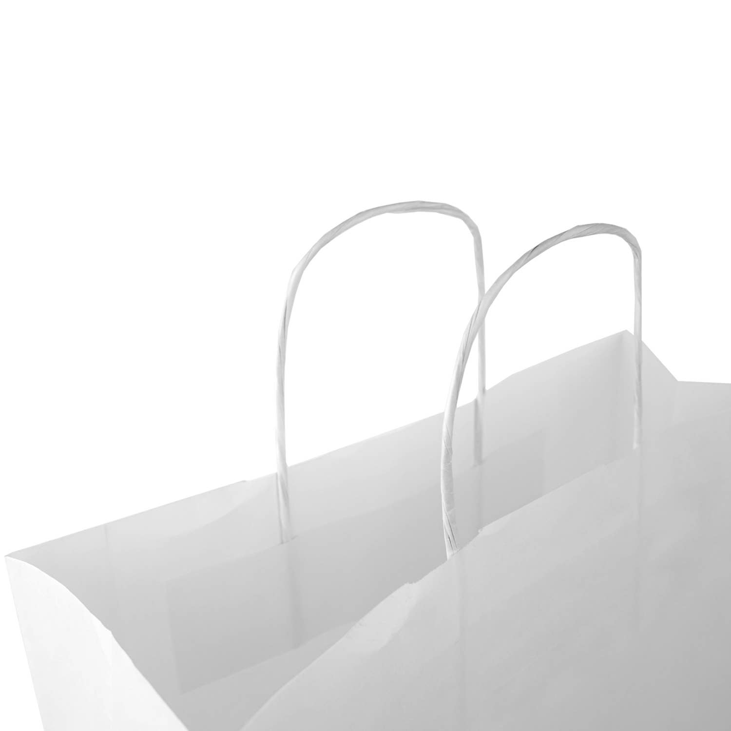 M2PACK – wholesale Gift bag – Automatic Paper Bag Kraft White 22+10x253