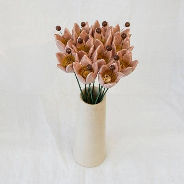 NaturoTheke - Wholesale Artificial Flowers - Tulip diameter approx. 2.5*3.5cm | 20cm stem3