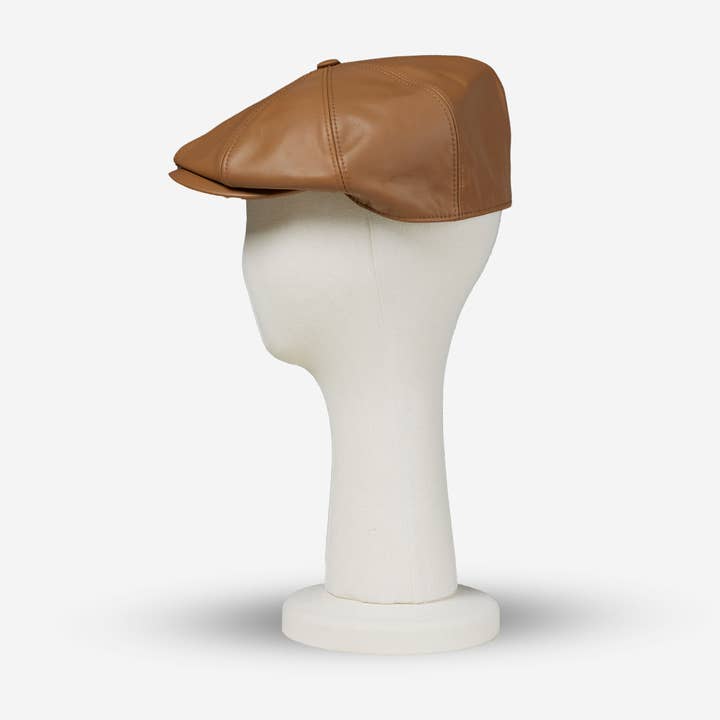 Fortissimo - Wholesale Flat Brim Cap - Women’s - Leather cap 1