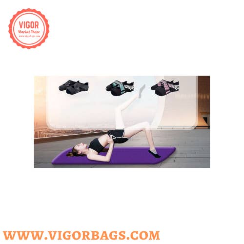 VIGOR - Wholesale Sock Slippers - Women's - Super Light weight Comfortable Yoga Socks Shoes with Grip1