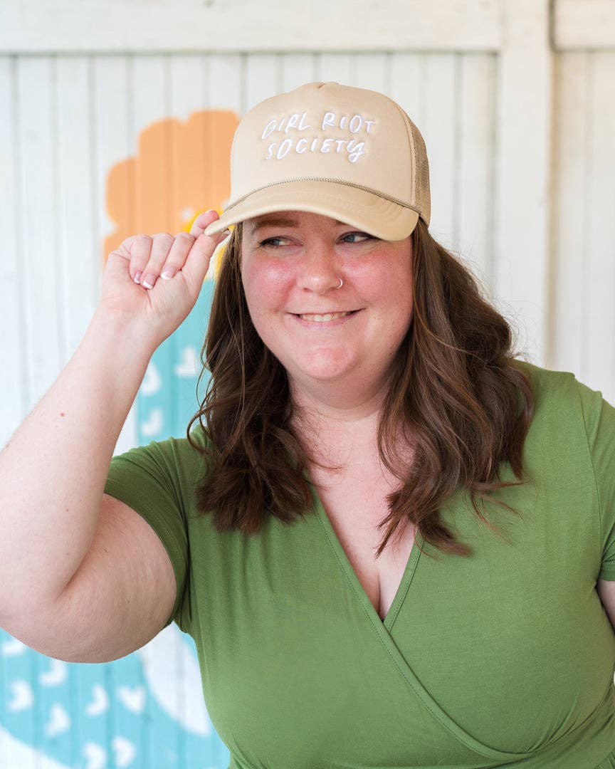 Girl Riot Society by Mosaic Makers Co - Wholesale Trucker Hat - Women's - Girl Riot Society Trucker Hat - Wholesale0