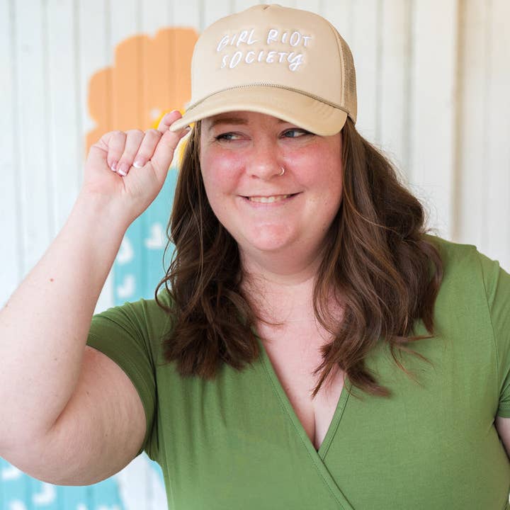 Girl Riot Society by Mosaic Makers Co - Wholesale Trucker Hat - Women's - Girl Riot Society Trucker Hat - Wholesale