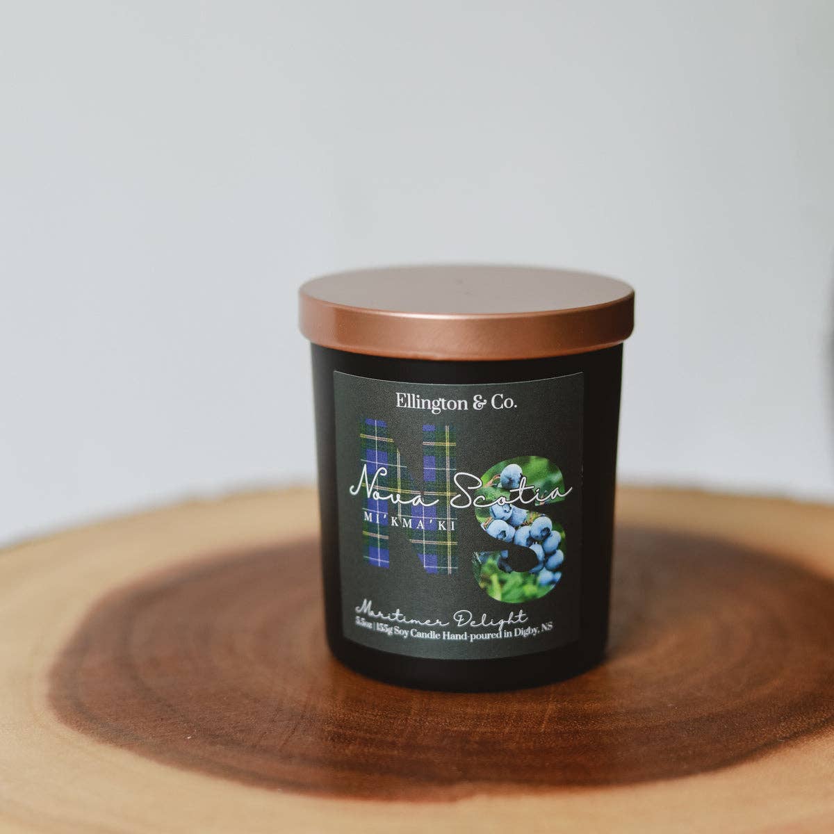 Ellington & Co. - Wholesale Jar/Filled Candle - Nova Scotia Candle