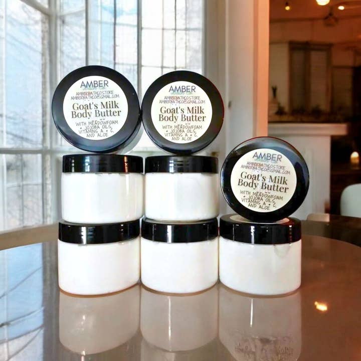 Amber Bath Co - Wholesale Body Balm/Butter - Goat's Milk Body Butter | 70 Scent Options4