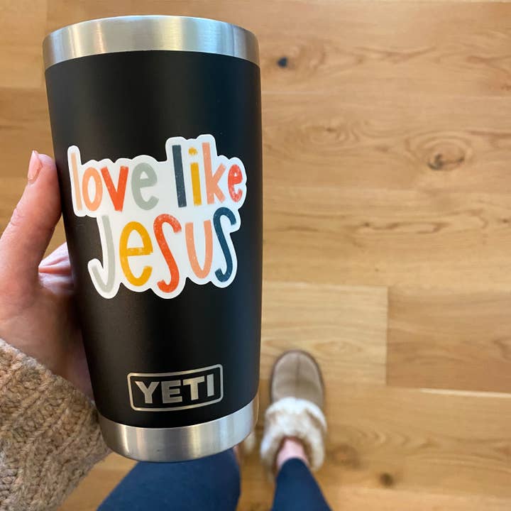 swaygirls - Wholesale Sticker - Love like Jesus sticker | Christian faith stickers & decals