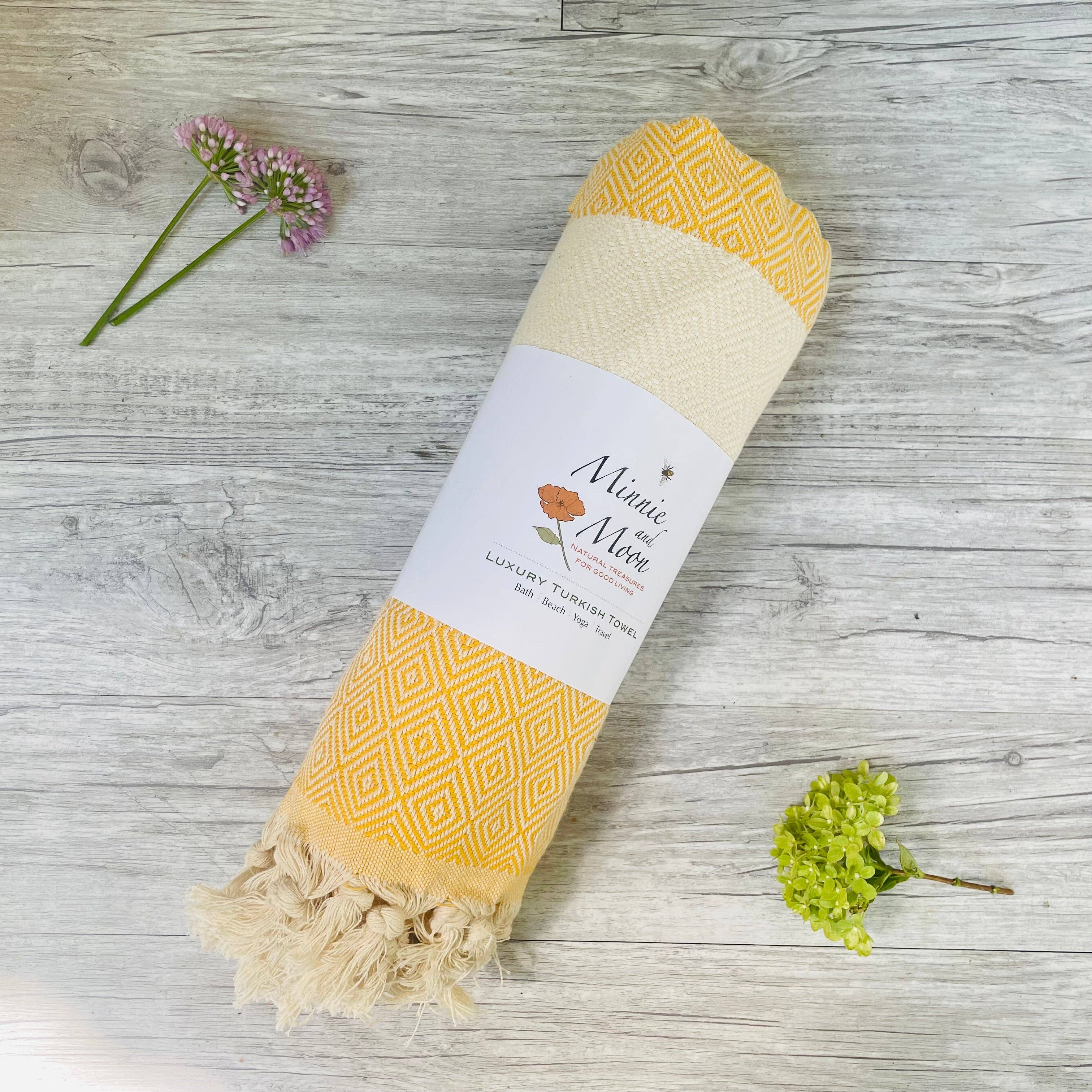 Minnie and Moon - Wholesale Beach Towel - Diamond Turkish Bath & Beach Towel7