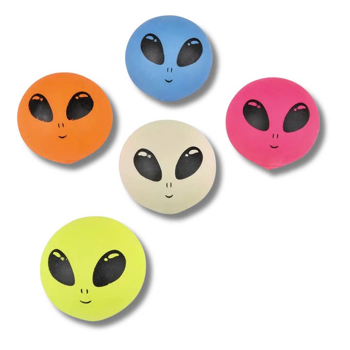 JSBlueRidge Toys - Wholesale Squishy Toy - Kids & Baby - Alien Soft Squeeze Fidget Kids Toy- Assorted4
