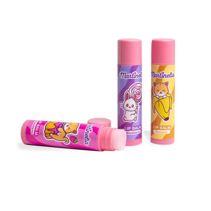 Aquarius Cosmetic SLU - Wholesale Kids Makeup - Kids - MARTINELIA YUMMY LIP BALM TRIO4